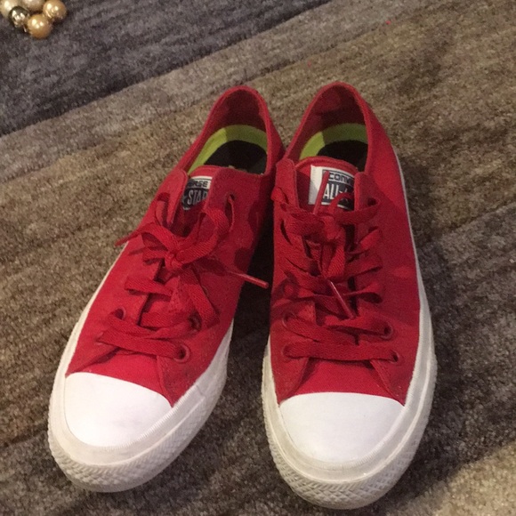 Converse Shoes - red converse